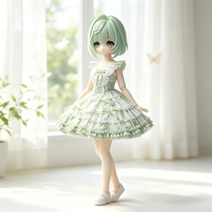Figurine <span class=keywords><strong>d</strong></span>'action personnalisée en PVC, poupée BJD articulée, poupées mignonnes de style anime, jouet de collection OEM ODM - Product Image 1