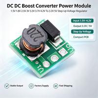 Convertisseur élévateur de tension DC-DC FYX Stock 1.5V 1.8V 2.5V 3V 3.3V 3.7V 4.2V vers 3.3V 5V Module de régulation de tension