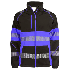Chaqueta de Seguridad de Alta Visibilidad Profesional con Protección Máxima, Reflectante, con Cremallera Delantera, Cómoda y Ligera - Product Image 1