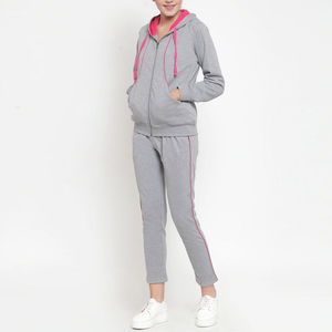 Fashion 2 Piece Set Outdoor Hooded Women Track Suit Jogging Breathable Comfortable Tracksuit Winter Tracksuits Set For Women's - Product Image 2