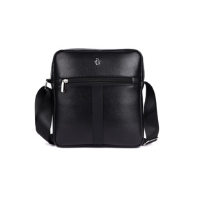 Best Selling Lagarto Trip Sling <b>Black</b> Casual Lightweight Sling <b>Bag</b> Durable Everyday Use Shoulder <b>Bag</b> Available At Best Price - Product Image 1