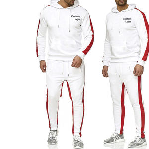 ชุดเซ็ตฮู้ดดี้โอเวอร์ไซส์ลำลองสำหรับผู้ชายและผู้หญิง เสื้อสเวตเชิ้ตและกางเกงจ็อกกิ้ง - Product Image 6