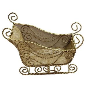 ชามโลหะวินเทจสำหรับตกแต่งคริสต์มาส งานฝีมือรูปทรงแปลกตา - Product Image 6