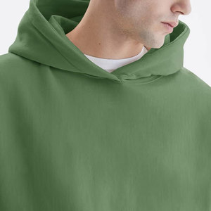 Sudadera con capucha extragrande de mezcla de algodón de alta calidad para hombre, cómoda y de ajuste relajado, con bolsillo y costuras duraderas. - Product Image 5