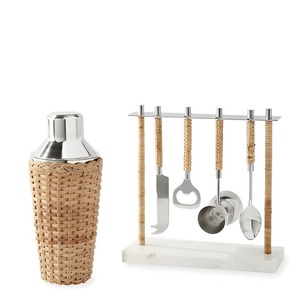 Ensemble d'outils de bar modernes et écologiques en acier inoxydable décoratif pour une présentation attrayante du bar, offrant des outils fonctionnels et robustes pour un usage quotidien. - Product Image 2