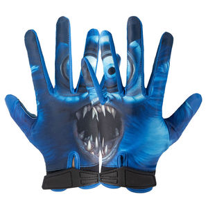 OEM Custom Breathable American Football Receiver <b>Gloves</b> Hook Loop Closure High <b>Grip</b> Professional Training Sports <b>Gloves</b> Custom - Product Image 3