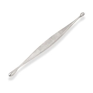 Curette osseuse Jacobson A-1 VERITAS de qualité supérieure, instrument chirurgical dermatologique manuel en acier inoxydable pour comédons - Product Image 4
