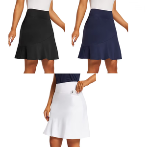 Uniforme Escolar OEM 2026 de Cintura Alta con Estampado a Cuadros para Niñas de 6 a 12 Años, Ropa de Tenis para Niñas, Conjuntos de Tenis Bonitos - Product Image 5