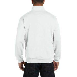Sweat-shirt à col zippé, impression en relief, style demi-zip, pour collections de marques de mode, vente en gros - Product Image 2