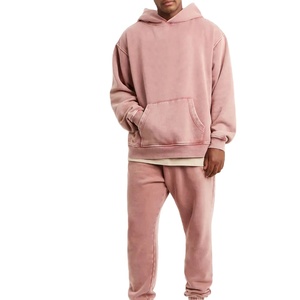 Sudadera con capucha Premium de primera calidad, jersey de lavado con ácido azul, ropa de calle para hombres, Sudadera con capucha personalizada de fábrica OEM, superventas - Product Image 2