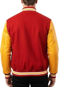 Costume de danseur breakdance rockstar des années 80 pour homme, veste en coton pour Halloween |   Tenue de motard noire avec ceinture pour adultes, idéale pour les fêtes - Product Image 2