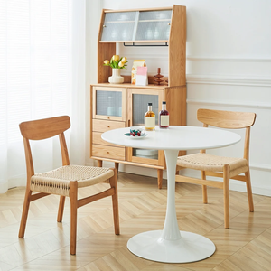 Chaise de salle à manger en rotin et bois de frêne Nam Viet - Product Image 5