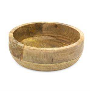 Increíble Tazón de Madera Hecho a Mano con Diseño Personalizado para Servir y Almacenar Ensaladas, Procedente de la India, con el Mejor Descuento para Exhibición en Bodas - Product Image 3
