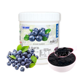 Premium Natural Blueberry Fruit <b>Sauce</b> Jam Premium Delicious Raw Material for Milk Tea Milkshake Dessert Beverage in Bottle 3kg - Product Image 3