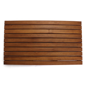 Customised Modern Handcrafted Modern Acacia Duckboard Shower <b>Mat</b> Eco-Friendly Antibacterial Handmade Indoor Outdoor Bathroom - Product Image 3