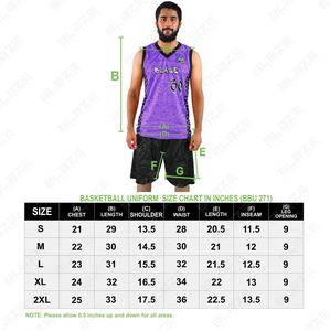 Ensemble uniforme de basket-ball d'été unisexe personnalisé OEM pour adultes maillot de sport de haute qualité avec caractéristiques respirantes grande taille - Product Image 6