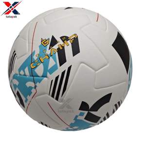 Ballon de football d'entraînement professionnel, thermocollé, taille officielle 5, durable, écologique, impression de logo personnalisée, PVC TPU - Product Image 3