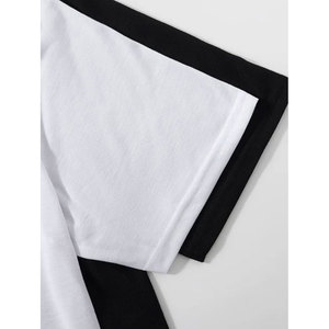 T-shirt pour homme de haute qualité, design personnalisé, coupe ajustée, sportif, séchage rapide, respirant, écologique, couleur unie, adulte, 120 grammes - Product Image 6