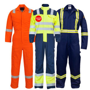 Fabricante de Uniformes de Trabajo de Alta Visibilidad Industriales Personalizados, Uniformes de Fábrica Unisex de Poliéster y Algodón OEM - Product Image 5