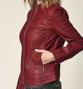 Genuine <b>Leather</b> <b>Jacket</b> Women 2026 New Fashion <b>Long</b> Sleeve Autumn <b>Leather</b> <b>Jackets</b> for Ladies Winter <b>Leather</b> <b>Jacket</b> - Product Image 2
