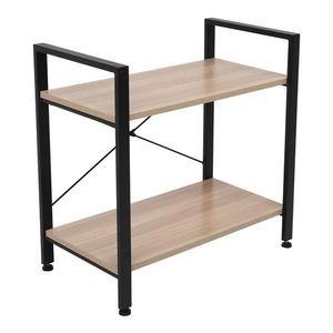 Specchio a Figura Intera Retrò Marrone con Rivestimento in PVC Effetto Legno, Armadio Organizzatore per Gioielli con Elegante Decorazione - Product Image 3