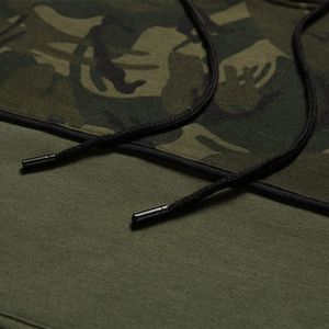 Men's Camouflage Print <b>Raglan</b> Sleeve Hoodie Regular Fit Knitted Polyester Casual Autumn Wear - Product Image 6
