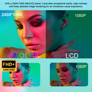 Wisecoco Écran <span class=keywords><strong>OLED</strong></span> flexible coloré de 6,67 pouces, 2400x1080, interface MIPI, écran <span class=keywords><strong>OLED</strong></span> pliable ultra-fin de 6,7 pouces, écran AMOLED flexible - Product Image 5