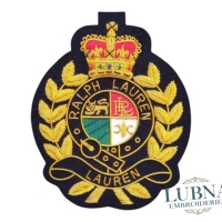 Écussons brodés à la main en fil de bouillon pour uniformes, casquettes, chapeaux et bérets des forces du Zimbabwe