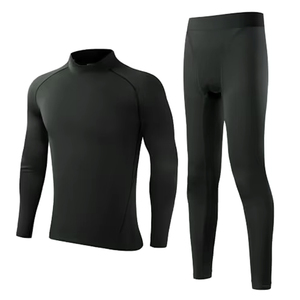 Shorts de compression pour hommes pour l'entraînement en salle de sport, motif uni, collants de course avec poches, protection anti-UV, Spandex/Nylon, 2 devant - Product Image 6