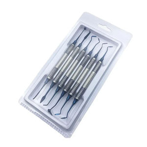Dental Kit Composite Filling <b>Instruments</b> Curettes Amalgam Tools Stainless Steel Ergonomic Grip for Restorative By Grip Surgical - Product Image 5