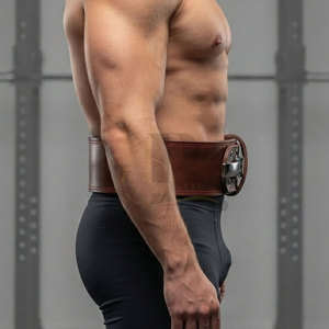 Custom Leather Lever <b>Belt</b> Strong Adjustable Fitness Waist <b>Belt</b> Weight Lifting Training Gym Workouts Strength <b>Exercises</b> Non-Slip - Product Image 4
