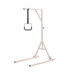 Barra Trapezoidale Regolabile in Altezza per Letto, Capacità di Carico 350 LBS e 2 Ruote - Product Image 1