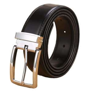 Cinturón de Cuero Negro Everglide 100% Piel de Vaca Genuina, Diseño Personalizado Unisex, Cuero con Hebilla de Acero, Diseño Personalizado - Product Image 6