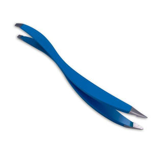 Pince à épiler professionnelle double face en acier inoxydable, pointue, pour l'épilation des sourcils et des poils du visage, design luxueux, logo personnalisé - Product Image 2