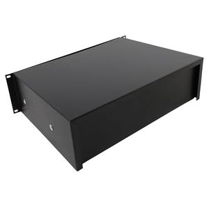 Armadio per Attrezzature DJ in Acciaio Nero da 19 Pollici 3U con Cassetti e Chiavi, Accessori per Prodotti Audio - Product Image 5