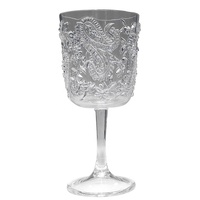Conception moderne potable de capacité du gobelet 12 oz d'eau en plastique acrylique bleue de partie