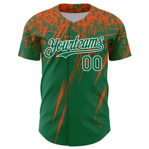 Camiseta de Béisbol Personalizada de Manga Corta, Antibacteriana, para Todas las Temporadas, Uniforme con Botones, 100% Algodón Orgánico, Logotipo Frontal - Product Image 2