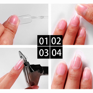Cortador de Uñas Postizas de Acero Inoxidable de Grado Quirúrgico, Herramienta de Manicura de Precisión Multicolor de Titanio, Cortador de Puntas de Uñas Artificiales - Product Image 3