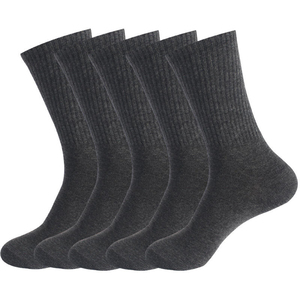 Wholesale Custom Solid <b>Socks</b> Plain Cheap Unisex Tennis <b>Socks</b> comfort Fit <b>Sock</b> - Product Image 5