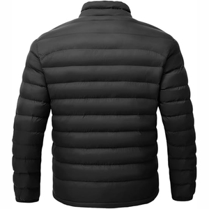 Veste matelassée camouflage avec broderie de logo personnalisé, coupe ajustée, manteau de printemps, service OEM/ODM - Product Image 2