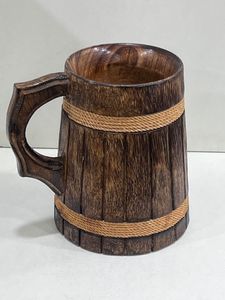 Tasse à boissons chaudes en bois réutilisable, très vendue, pour la présentation de thé et de café, idéale pour les cadeaux haut de gamme et les collections de vaisselle. - Product Image 5