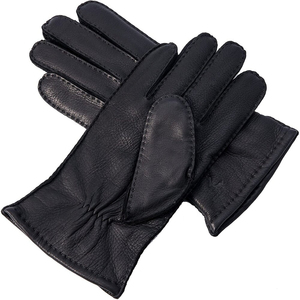 Gants d'hiver décontractés en cuir à usage général, non doublés, longueur poignet, pour garder au chaud, haute qualité, couleur et logo personnalisables - Product Image 1