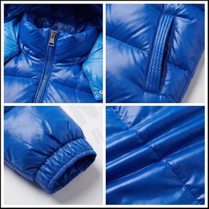 2025 invierno Pakistán Casual diseño frontal personalizado impermeable ecológico Regular Puffer algodón Unisex chaqueta moda elegante Moto - Product Image 4