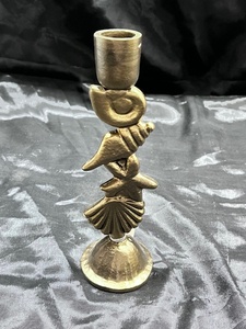 Support de bougie en aluminium en forme de tête de cerf, fait main, décoration Sonnet, décoration de Noël pour la maison, support mural durable pour bougies votives - Product Image 1