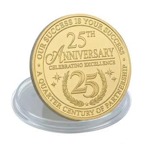Pièces de monnaie commémoratives personnalisées en zinc, imitation or antique, pour les écoles, les clubs et les associations - Product Image 4