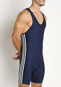 Men's Black Red Wrestling Singlet Fitted Polyester 160g Digital Print Stretch <b>Athletic</b> Wear for Sports - Product Image 4