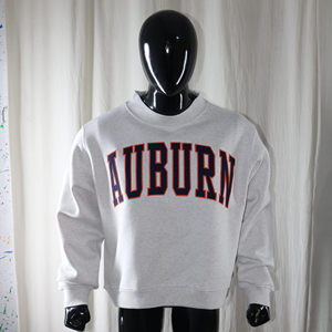 Sudadera Auburn de Cuello Redondo para Hombre, Corte Regular, 100% Algodón, Tejido de Punto, Informal, con Estampado de Letras y Logotipo Frontal, para Otoño - Product Image 3