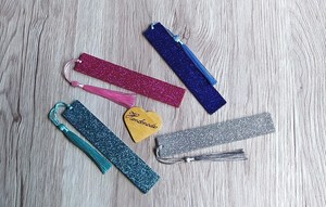 Custom Logo High Quality Dry Flower Petals <b>Bookmark</b> Sunflower Transparent Resin <b>Bookmark</b> With Tassel for Business Gift - Product Image 5