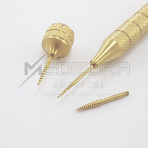 Élévateurs dentaires luxateurs pour extraction de racines, vis d'extraction des molaires postérieures, instrument de chirurgie buccale manuel, écologique, lot de 3 pièces - Product Image 6