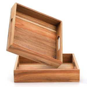 Bandeja de Madera para Joyas de un Solo Nivel, Decoración Moderna y de Lujo para Escritorio y Baño, Apta para Lavavajillas - Product Image 6